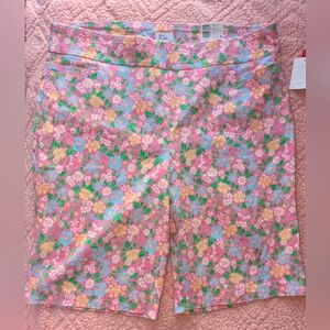 Kim Rogers Pink Floral Women's Shorts